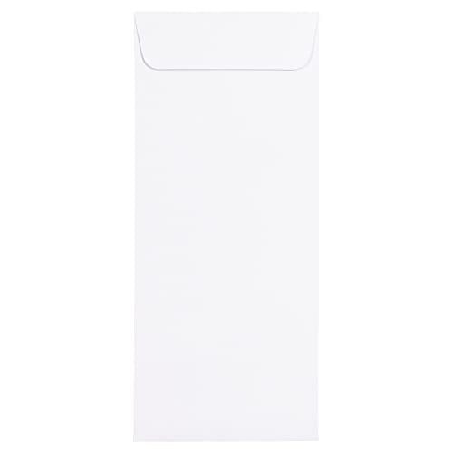 JAM PAPER #14 Policy Open End Catalog Commercial Envelopes with Peel and Seal Closure - 5 x 11 1/2 - White - Bulk 250/Box