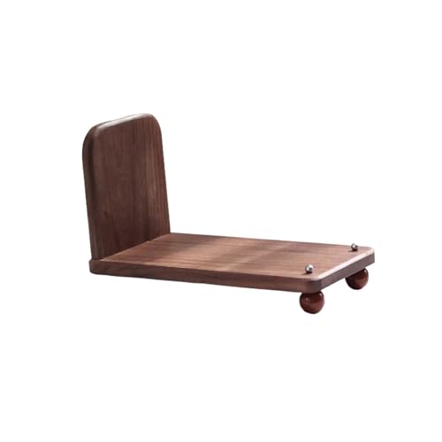 Storage Shelves Slanted Design Wooden Small Bookshelf Retro Simple Record Storage Organizer