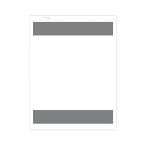 C-Line Magnetic Shop Ticket Holders, Clear Vinyl, 9 x 12, 15/Box (83912)