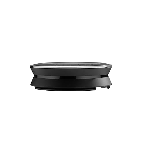 EPOS Expand SP 30+ (1000224) Portable Bluetooth Speakerphone - Instant Conferencing Anywhere - Sound-Enhanced - PC, Mobile Phone & Softphone Connection - Skype for Business Certified, Black
