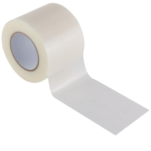 GTSE Wide Duct Tape, Clear, 4 Inches x 55 Yards (164 ft), Heavy Duty, Waterproof Repair Tape for Indoor or Outdoor Use, 12 Rolls