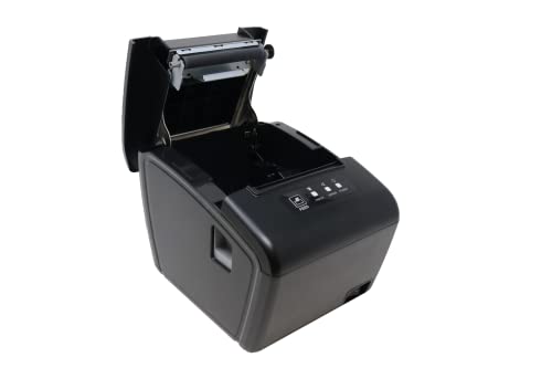 3nStar Thermal Receipt Printer 80mm | USB + Wi-Fi/Bluetooth/Serial | 260mm/s | POS Compatible for Retail, Restaurants, and More – RPT006 Series (USB+ETH+WiFi)
