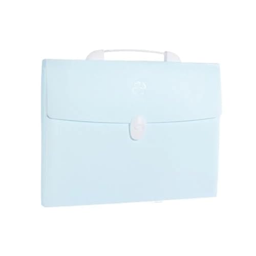 2pcs A4 Expanding Wallet File Folder, 13 Pockets Document Storage Organizer for Office
