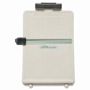Compucessory Adjustable Super-Curve Copyholder, 10 Inch x1 Inch x15 Inch, Putty (4 Units)