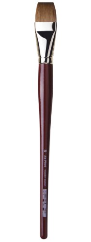 da Vinci Oil & Acrylic Series 1810 Oil Paint Brush, Bright Kolinsky Red Sable, Size 28 (1810-28)