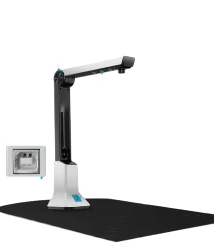 Book Document Camera Scanner 10 Mega Pixel Documents A4 Paper Files High Definition escaner Documentos A3