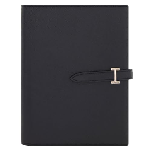 FranklinCovey - Noblessa Leather Strap Binder (Compact, Navy)