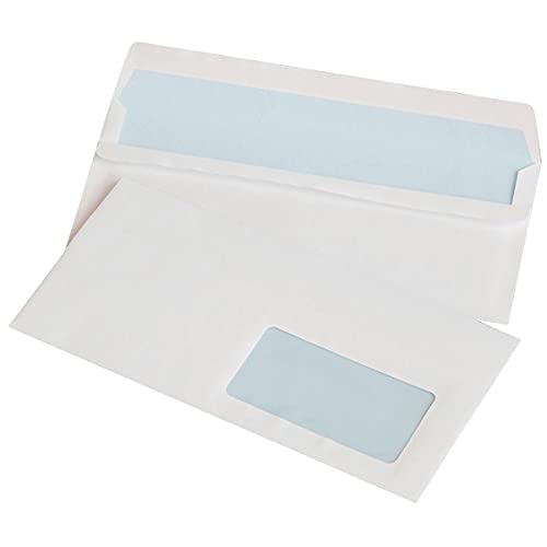 Envelope Self Seal Office Products SK DL 110x220mm 75gsm 1000pcs Right Window 45x90mm White/Envelopes and Shipment Accessories/Type-Self-Adhesive/Kind-SK/Colour-White/Format-DL