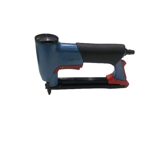 LPXDS Pneumatic Staple Gun,Oil-Free Pneumatic Staple Gun Pneumatic Stapler for 80 Series Staple 8016, Blue