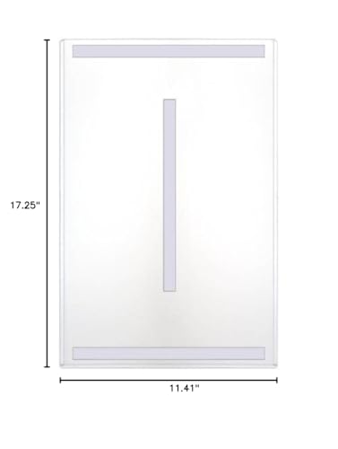 StoreSMART - Rigid Toploaders with Peel & Stick Back (Remove & Reuse) - 11" x 17" - 25-Pack - HPP11X17PSR-25
