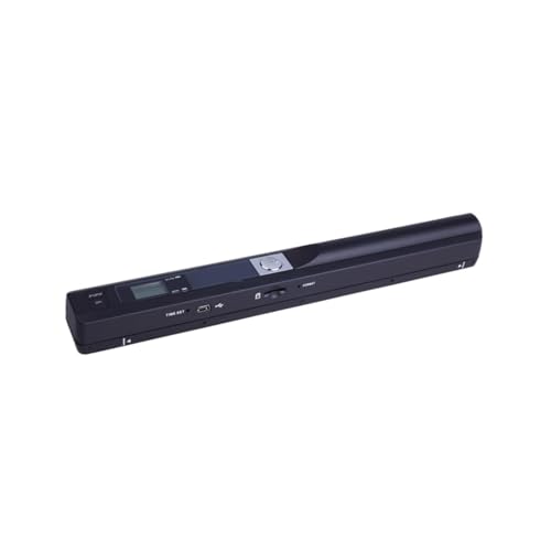 Portable Scanner, Portable High-Definition High-Speed Color Scanner, A4 Document Photo(Black)