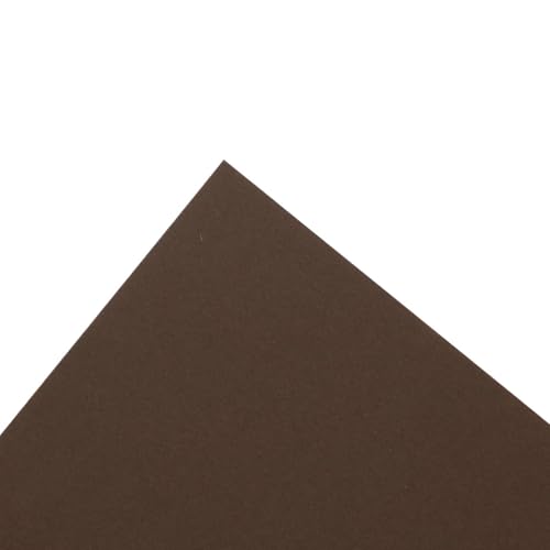 PA Paper Accents Smooth Cardstock 8.5" x 11" French Roast, 65lb colored cardstock paper for card making, scrapbooking, printing, quilling and crafts, 1000 piece box