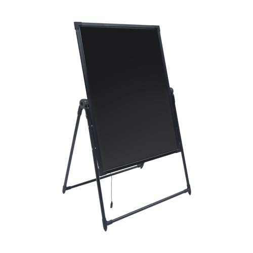 GXFCHYL LED Message Board 32" x 24" LED Message Writing Board, 7 Types Light Color, 4 Types Flash Mode, Adjustable Height Self-Standing Signs for Stores, Bars, Restaurants