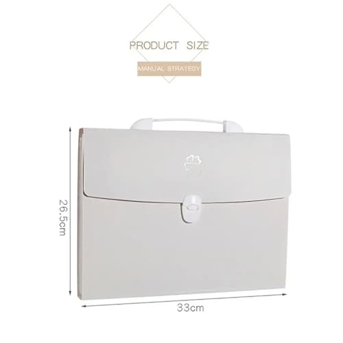 2pcs A4 Expanding Wallet File Folder, 13 Pockets Document Storage Organizer for Office