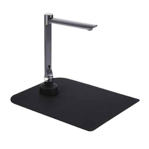 Document Scanner, USB Document Camera Scanner, 5MP HD A4 Capture Size with LED Light Teaching Software for Teachers