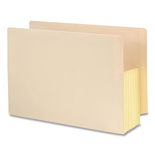 Smead - 5 1/4" Accordion Expansion Straight Tab File Pocket W/Tyvek Lgl Manila 10/Box "Product Category: File Folders Portable & Storage Box Files/Folders"