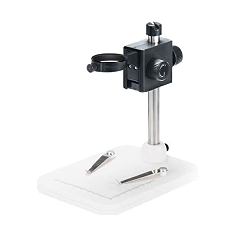 Microscope Accessories Kit Aluminium Alloy Stand Portable USB Digital Electronic Table Lifting Support Microscope Slides(PC)