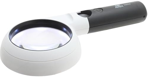 Aven Tools 26054 - Handheld Magnifier 5x/20x with LED Light