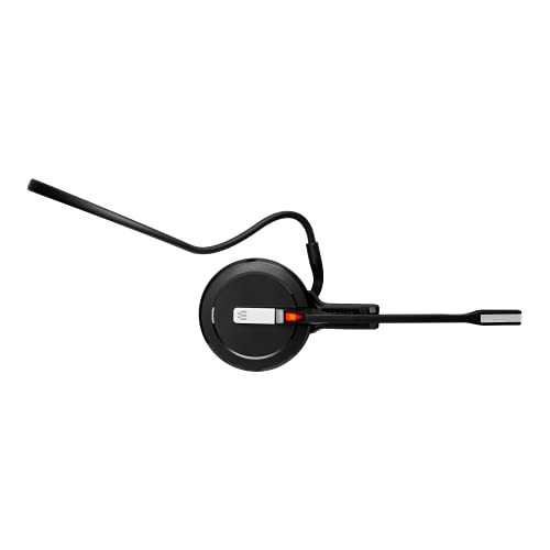 Sennheiser SDW 5013 (506580) - Wireless DECT Headset for PC/Softphone Connection Dual Microphone Ultra Noise Cancelling, Black