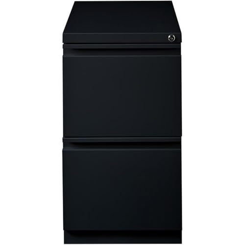 CommClad 2-Drawer Mobile Pedestal Finish: Black