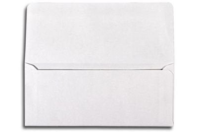LUXPaper Currency Envelopes | 2 7/8" x 6 1/2" | White | 70lb. Text | 250 Qty