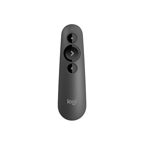 Logitech Wireless Presenter R500s PowerPoint Clicker with Laser Pointer