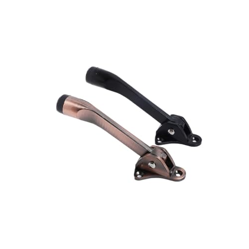 BUXGWLCH Zinc Alloy Door Top Foot Pedal Rubber Stopper Movable Collision