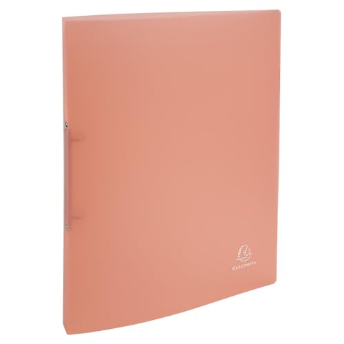 Exacompta – Reference. 54176E Box of 20 Flexible PP (Polypropylene) Chromaline Binders, 2 Round Rings with a 15 mm Diameter, 20 mm Spine, External Dimensions: 32 x 25 cm, DIN A4 Filing Format, Colour: