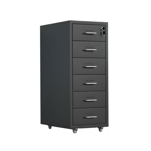CAOJLjiaxiang-2012 File Cabinet Office File Cabinet Thickened Cold Rolled Steel Drawer Cabinet Large Capacity Storage Cabinet Multifunctional Data Organizing Cabinet with Locks Office Cabinet(Black)
