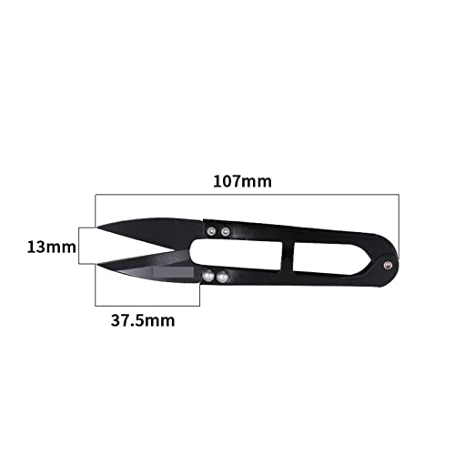 DSWMY Craft Scissors, Professional Tailor Scissors Antirust Sewing Thread U Shaped Embroidery Tool