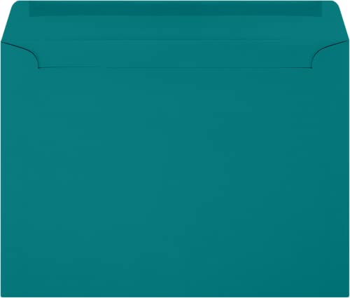 LUXPaper 9 x 12 Booklet Envelopes | Teal | 80lb. Text | 500 Qty