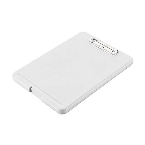 Filing Envelopes Plastic Storage Clipboard File Box Case Document File Folder Clipboard Office Plastic Folders (Color : T)