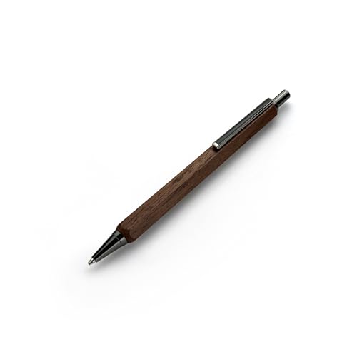 SanHo Studio Mechanical Pencil Hexagon 0.5 Black Walnut HMP05WT