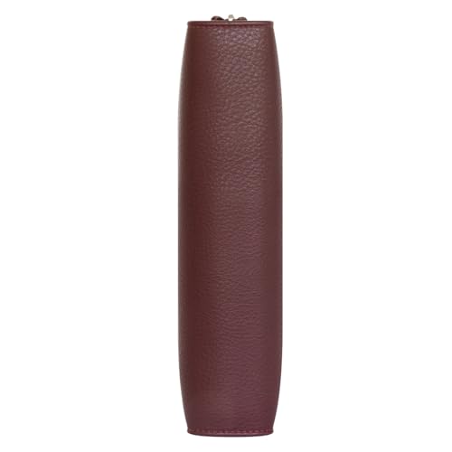 FranklinCovey - Charlie Binder for Ring-Bound FranklinCovey Planners | Genuine Leather - Zipper Closure (Classic, Burgundy)