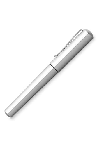 Faber-Castell Hexo 140595 Rollerball Pen Matte Silver