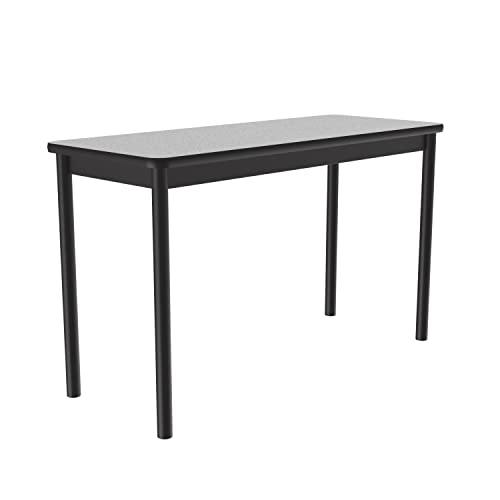 Correll Rectangular Laminate Lab Table with Gray Granite Finish LT2448TF-15