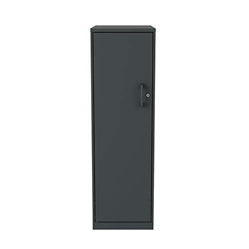 Office Dimensions Personal Cabinet, 4 Shelf, Charcoal