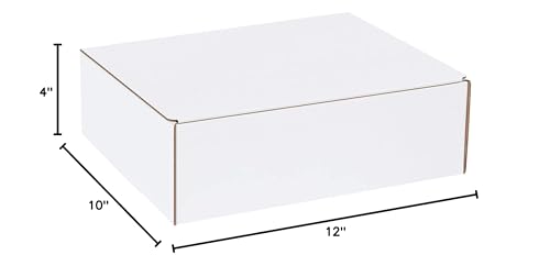 BOX USA Shipping Boxes Small 12"L x 10"W x 4"H, 50-Pack | Corrugated Cardboard Box for Packing, Moving and Storage