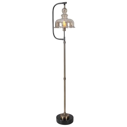 Uttermost Elieser 1 Light Industrial Floor Lamp 28193-1