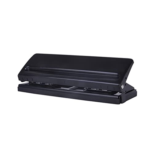 BNISRGLD Adjustable Metal 6 Hole Punch A4/A5/A6/B3/B4/B5 Standard Sheet Planner Scrapbooking Tool