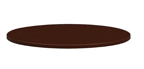 HON Mod Conference Table Top | Round | 36" | Mahogany Finish-TOP ONLY for Use X Base