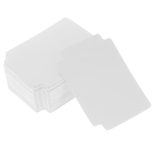 300 Pcs Card Partition Board Organizer Separator Blank Tray Storage Game Trading Supplies Plastic Sorting Box Container