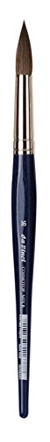 da Vinci Watercolor Series 5530 CosmoTop Mix B Paint Brush, Round Synthetic/Natural Mix, Size 16