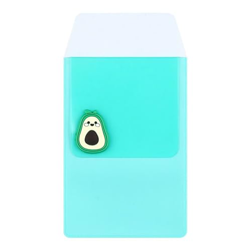 Gonehyu 2 Pack PVC Pen Pouch Pocket Protector Anti-Leak Nurse Pen Holder for Shirt Pocket