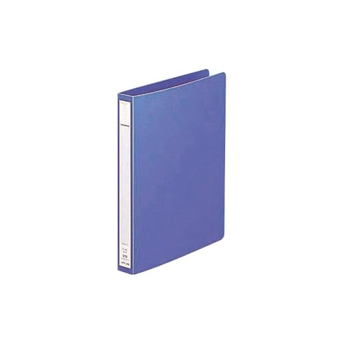 Lihit Lab F366_10 Punchless File Heavy Duty A5 Indigo, 10 Books