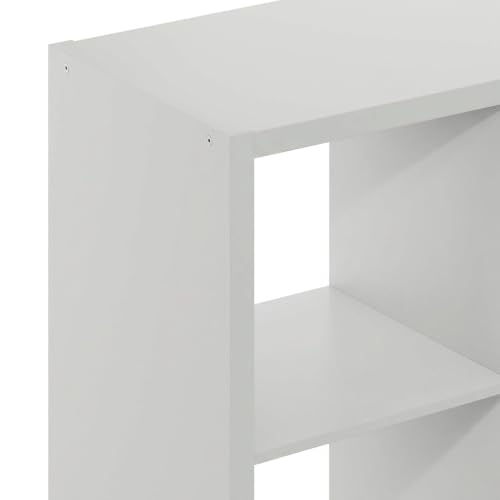 Furnifact Engineered Wood 9-Cube Shelving Unit with Open-Back Design