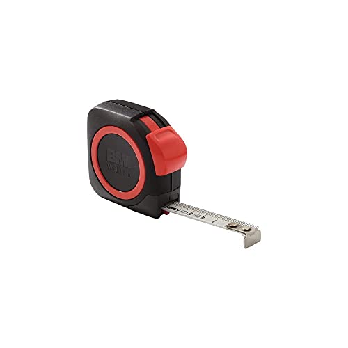 BMI 411841120 Pocket Tape Vario with mm Graduation, Multi-Colour, 8 m