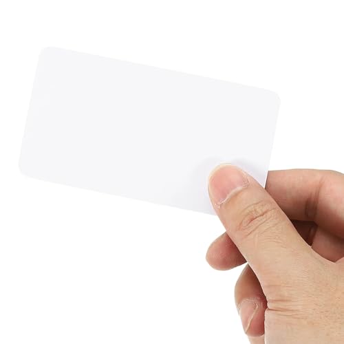 Blank Kraft Paper Business Card 300/600Pcs 3.5"x2" Blank Business Cards Small Cardstock Note Card Craft Paper for Name Game Memory(Black 600Pcs)