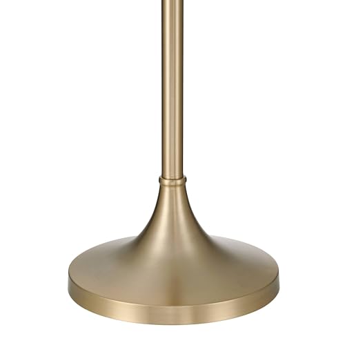 Robert Louis Tiffany Covina 71 1/4" High Brass Torchiere Floor Lamp