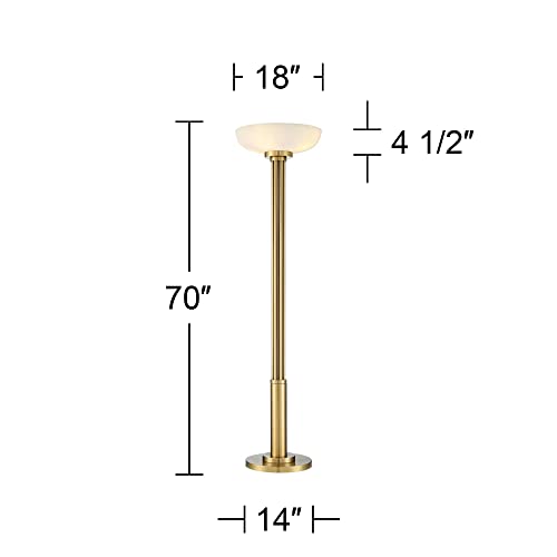 Granview 70" Tall Gold Light Blaster™ 4-Light Torchiere Floor Lamp